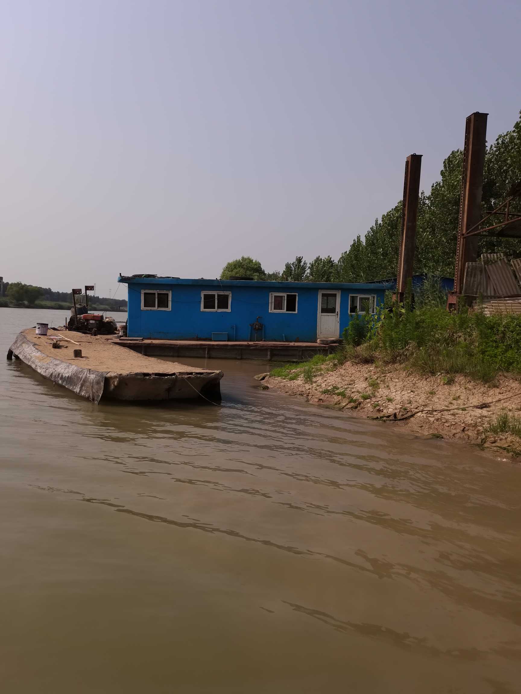 定位桩挖泥船出售