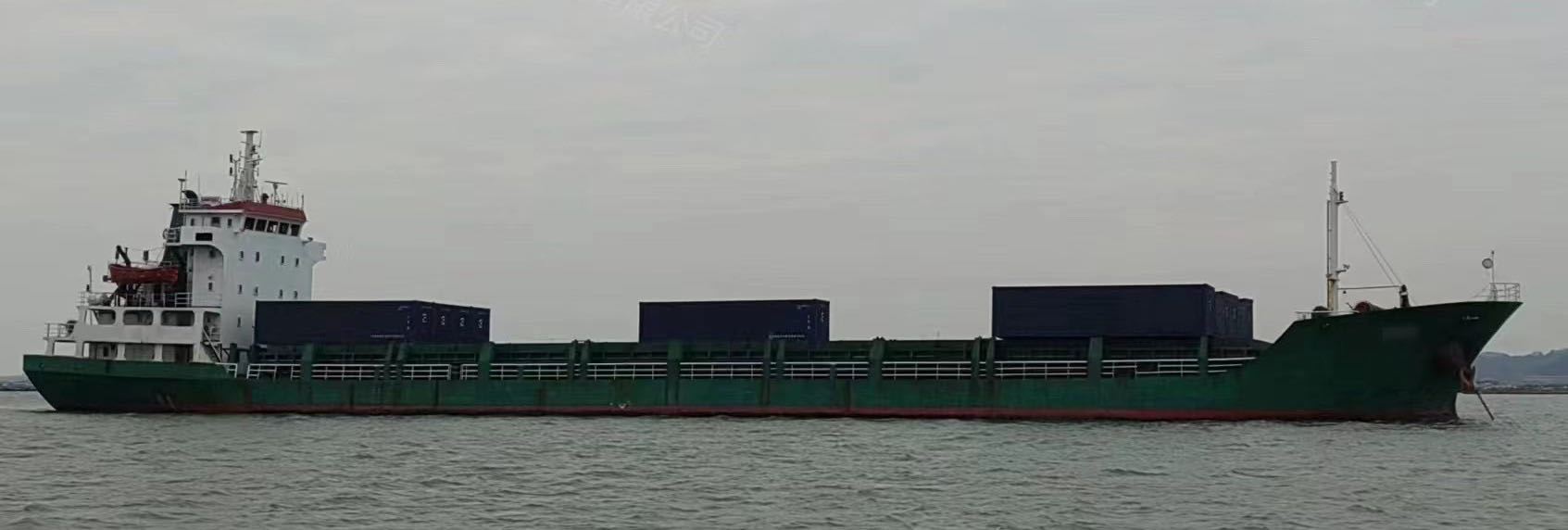 出售：5000吨多用途集装箱船 建造年份：2004年 建造地址：中国 浙江 航    区：近海（A1+A2）