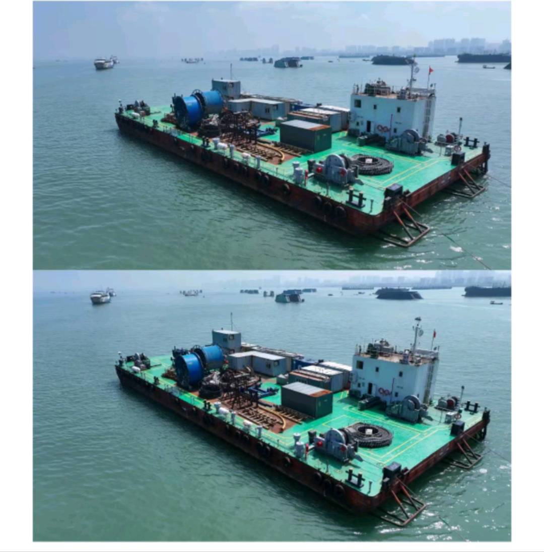 出售3000吨非自航甲板驳Sale of 3000 tons non-self-propelled deck barge