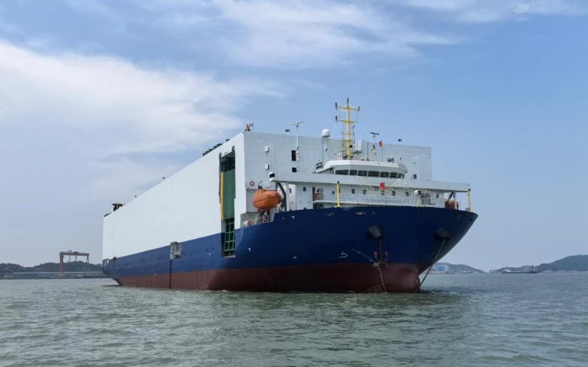 Sale: Ro Ro Ship Loading: 2083 standard cars Construction year: 2023 Construction address: Zhejiang,
