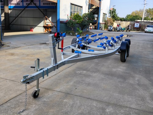 雅特 Yat720 双轴船拖车 游艇运输拖车架图2