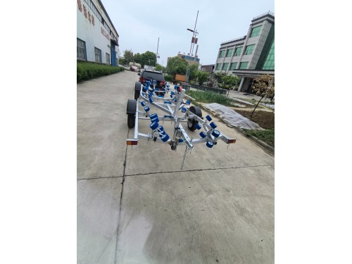 雅特 Yat646 单轴船拖车 游艇运输拖车架图4
